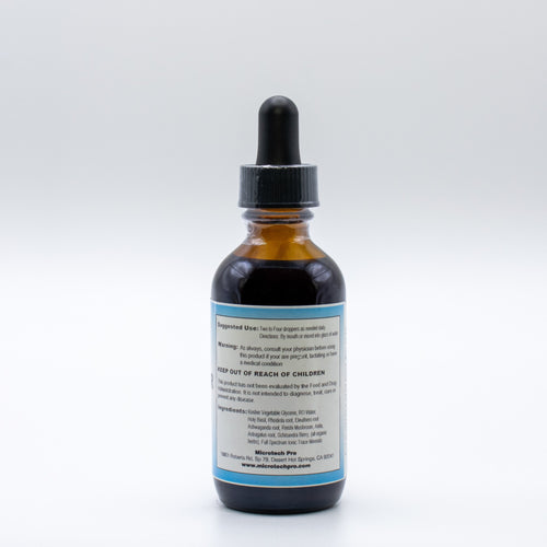 Adrenal Power supplement facts and ingredient label for adrenal and energy support