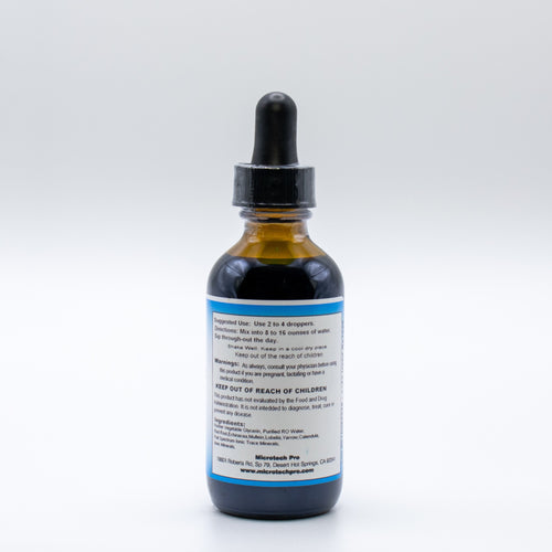 Adult Cold & Flu herbal tincture used for seasonal immune and respiratory support