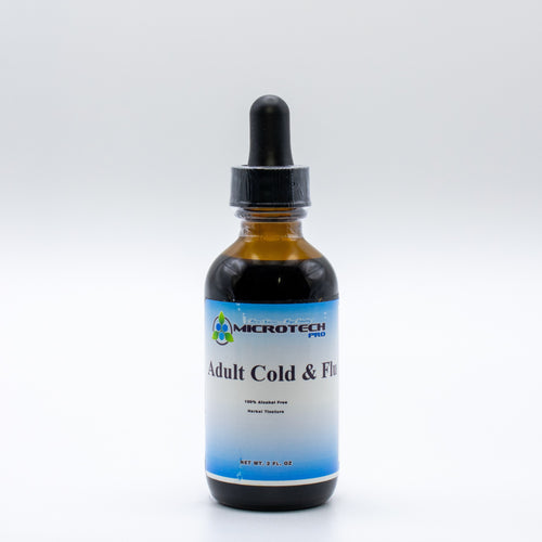 Adult Cold & Flu herbal immune support tincture for seasonal wellness and respiratory health