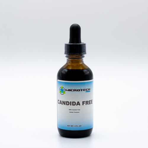 Candida Free alcohol-free herbal tincture for yeast and microbial balance support