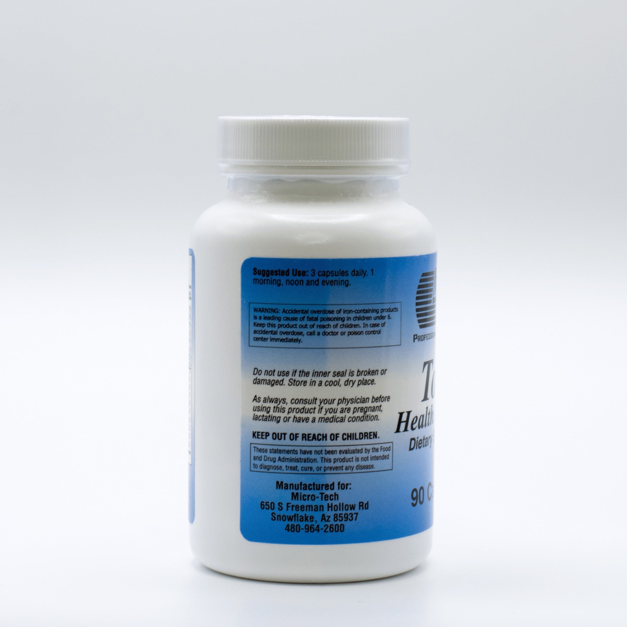 Total Health Formula with vitamins minerals and plant based enzymes
