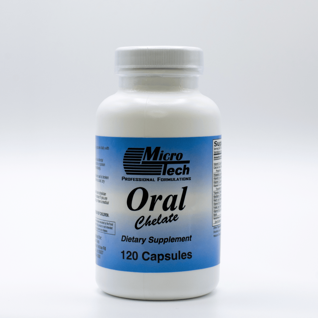 Oral Chelate heart and circulatory support supplement with EDTA