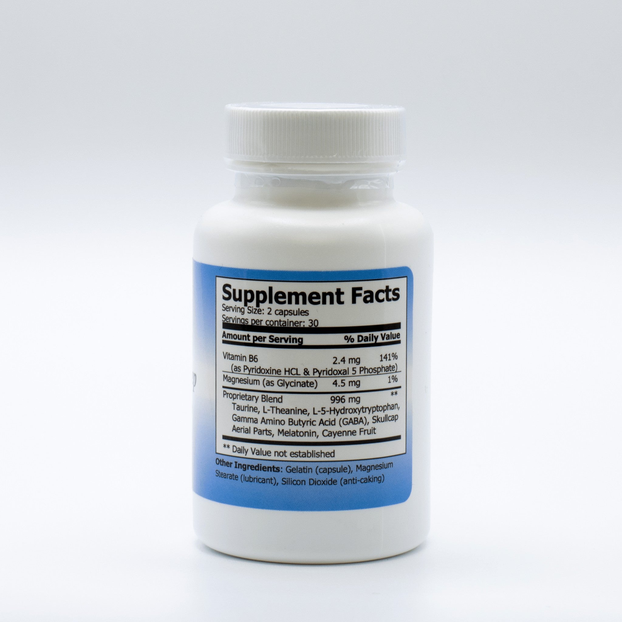 Relax Formula with magnesium GABA amino acids and melatonin